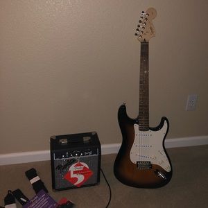 Fender guitar kit with everything you need